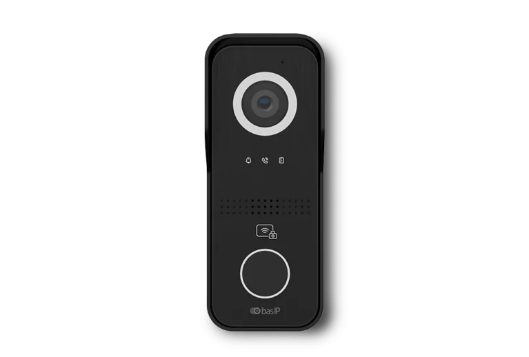 Placa exterior BAS-IP AV-06M en negro