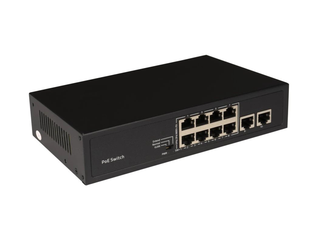 PSW-8 – Switch PoE de 8 puertos (SKU 1690)