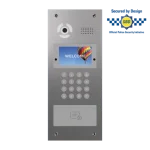 Placa exterior BAS-IP AA-07FBI en plata